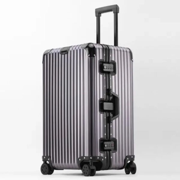 All metal sports aluminum magnesium Suitcase, Luggage aluminum frame thickened universal wheels 26/28/30/32 inch trolley box